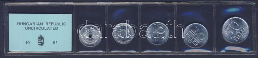 1991. 2f-50f 5klf db, fóliás szettben T:1