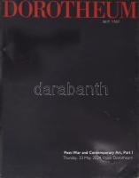 Dorotheum aukciós katalógus, háború utáni és kortárs művészet témában, 2024