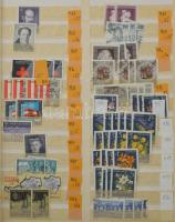 Ausztria tartalmas több példányos rendező a '60-as, '70-es évekből 14 lapos Schaubek rugós...