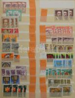 Ausztria tartalmas több példányos rendező a '60-as, '70-es évekből 14 lapos Schaubek rugós...