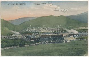 1914 Csimpa, Cimpa (Petrilla, Petrila); fűrésztelep. Adler fényirda 1912. / sawmill (fa)