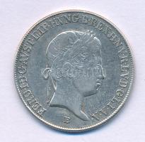 1844B 20kr Ag "V. Ferdinánd" T:XF,VF
Huszár: 2081., Unger III.: 1419