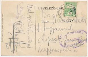 Brád, Református templom és iskola. Gedő Manó fényképész felvétele / Calvinist church and school (áz...