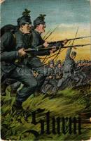 1917 Sturm / Első világháborús osztrák-magyar katonai lap / WWI K.u.k. military postcard (EK)