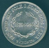 Dánia 1972. 10K Ag "Frigyes halála - Margit trónralépése" T:BU