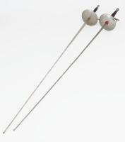 2 db, egy pár vívótőr XX. sz. eleje. 109 cm