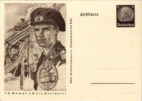 Im Kampf um die Freiheit! / NSDAP German Nazi Party propaganda, tank s: Axster-Heudtlass