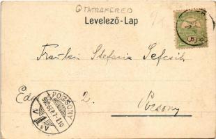 1902 Ruttka, Vrútky; Vág folyó, csónak. Sochán P. kiadása (Turócszentmárton) / river Váh, boat (EK)