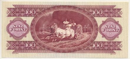 1984. 100Ft "B 906 092309" eltolódott nyomat T:AU kissé hullámos papír
Adamo F35