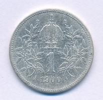 Ausztria 1900. 1K Ag "Ferenc József" T:F Austria 1900. 1 Corona Ag "Franz Joseph" C:F Krause KM#2804