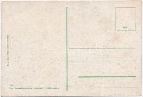 Kaposvár, Erzsébet szálloda, Földes Mór üzlete. Vasúti levelezőlapárusítás 1756. (EB)