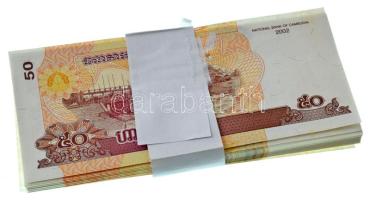Kambodzsa 2002. 50R (59x) sorszámkövetők T:UNC,AU
Cambodia 2002. 50 Riels (59x) consecutive serials...