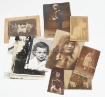 Vegyes fotó tétel, régi és modern, össz. 12 db, változó állapotban, 13x8 cm és 24x18 cm között