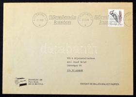 Külföldi futott levelek, közte szép / olvasható bélyegzések