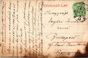 1911 Kolozsvár, Cluj; Minoriták templom belseje. Stief Jenő és társa kiadása / church interior (fl)