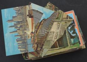 Kb. 200 db MODERN külföldi város képeslap / Cca. 200 modern foreign town-view postcards