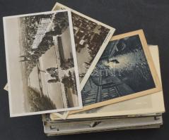 Kb. 200 db főleg RÉGI külföldi képeslap vegyes minőségben: hidak / Cca. 200 mostly pre-1960 European postcards in mixed quality: bridges