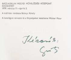1971-1979-2004 Pálffy Gusztáv szobrászművész kiállítási katalógusai, 3 db.

Pálfy Gusztáv szobrász...