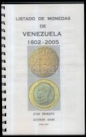 2db kis venezuelai katalógus bankjegyekhez 1940-2006-ig + érmékhez 1802-2005-ig