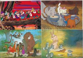 37 db MODERN postatiszta Disney motívum képeslap / 37 modern unused Walt Disney motive postcards