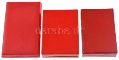 7db-os vegyes szocialista kitüntetés, kiűző tétel tokokban, közte ~1970. "Kiváló Munkáért"...