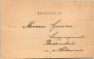 1901 Kolozs-sósfürdő, Kolozsfürdő, Cojocna; sósfürdő szálloda. L.D.F. kiadása / spa, hotel (kopott é...