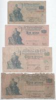Argentína DN(1936-1943) 10P + DN(1948-1949) 1P + DN(1949-1950) 50c + DN(1952-1955) 5P T:VG-G Argentina ND(1936-1943) 10 Pesos + ND(1948-1949) 1 Peso + ND(1949-1950) 50 Centavos + ND(1952-1955) 5 Pesos C:VG-G Krause P#253, P#256, P#257, P#264