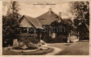 1930 Almamellék, Almamellék-Szentmártonpuszta, Biedermann kúria. Goldstein Hermin műterme (Szigetvár) (ragasztónyom / glue marks)