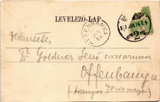 1903 Nagyvárad, Oradea; Royal kávéház belső / cafe interior (vágott / cut)