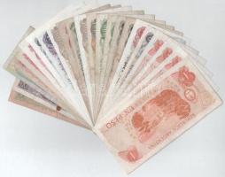 23db-os vegyes argentin bankjegy tétel, közte DN(1958-1959) 5P +
DN(1958-1959) 10P, stb. T:XF-G, kö...