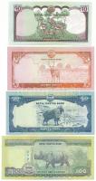 Nepál 2012. 10R-100R (4xklf) T:UNC,AU Nepal 2012. 10 Rupees - 100 Rupees (4xdiff) C:UNC,AU