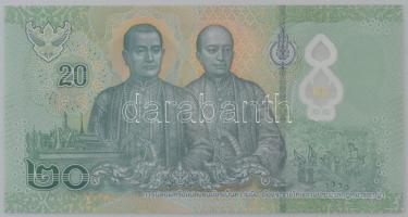 Thaiföld 2022. 20B "X. Rama" (polimer) T:UNC
Thailand 2022. 20 Baht "Rama X" (p...