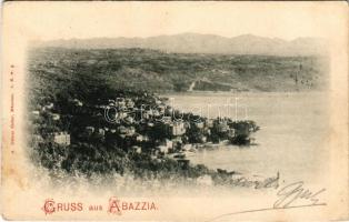 Abbazia, Opatija; Verlag Ottmar Zieher (München) / general view (EK)