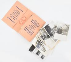 cca 1930-1940 Vegyes régi fotók (tájképek, csoportképek, stb.), össz. 27 db, változó állapotban, 5,5x4 cm és 9,5x6,5 cm között