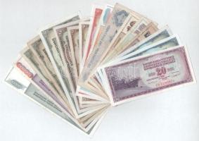 17db-os vegyes jugoszláv bankjegy tétel T:AU-F 17pcs mixed Yugoslav banknotes lot C:AU-F
