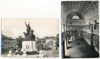 41 db MODERN fekete-fehér magyar város képeslap, Képzőművészeti Alap