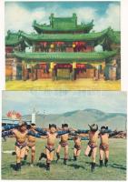 Kb. 25 db MODERN Mongólia képeslap