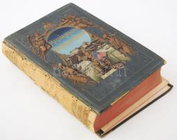 Esztergom vármegye. A Magyarország Vármegyéi és Városai Központi Szerkesztő Bizottságának felügyelete alatt írták az esztergommegyei helyi munkatársak. Magyarország Vármegyéi és Városai. Bp.,[1906], Országos Monografia Társaság, XII+471 p.+1 (kihajtható térkép) t. Gazdag képanyaggal illusztrált. Kiadói aranyozott, festett, illusztrált egészvászon-kötés, Sérült szétvált borító, hiányzó gerinc, egy lap (445-446) kijár, sérült.