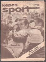 1972 A Képes Sport müncheni olimpiáról tudósító száma, számos fekete-fehér fotóval, részben felvágatlan, 64 p.
