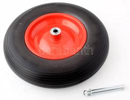 Arebos 4.80/4.00-8 német talicska kerék, használatlan, szerelékével.