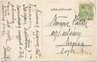 1914 Ruszt, Rust am Neusiedlersee; Szőlőhegy utca, Wedl Károly üzlete / Weinberggasse / street view,...