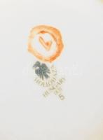 Hollóházi váza, jelzett, m: 18 cm