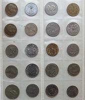 703db fémpénz, egész világ, sok tengerentúllal T:vegyes