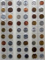 703db fémpénz, egész világ, sok tengerentúllal T:vegyes