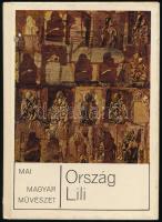 Németh Lajos: Ország Lili. A művész, Ország Lili (1926-1978) festőművész által Ury Ibolya "Csibi" (1924-2009) művészettörténész részére DEDIKÁLT példány. Mai Magyar Művészet. Bp., 1974, Képzőművészeti Alap, 46+2+ p. Ország Lili műveivel illusztrált. Kiadói kartonált papírkötés, néhány lapon Ury Ibolya bejegyzéseivel és jegyzeteivel. Megjelent 5000 példányban.