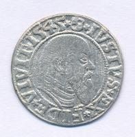 Német államok / Porosz Hercegség 1545S 1gr Ag "Brandenburgi Albert" (1,84g) T:XF German states / Duchy of Prussia 1545S 1 Groschen Ag "Albrecht von Brandenburg" (1,84g) C:XF