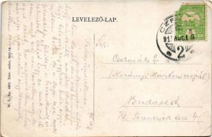 1915 Cegléd, látkép. W.L. Bp. 6571. (EK)