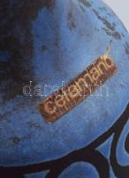 Ceramano Manufaktúra, Hans Welling designer: "Pergamon" váza. cca 1960/70, címkével és kar...