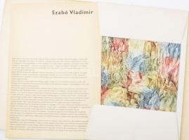 Frank János: Szabó Vladimir. A szerző, Frank János (1925-2004) művészettörténész által Ury Ibolya &q...