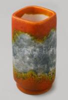 Lux Alice: Retró váza, kerámia, hibátlan, jelzett, m: 20 cm